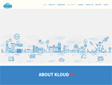 Tablet Screenshot of kloudip.com